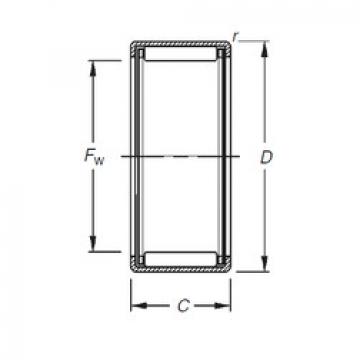 Bearing HK4516 Timken