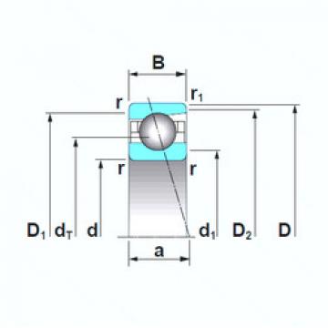 Bearing 7919CTRSU NSK