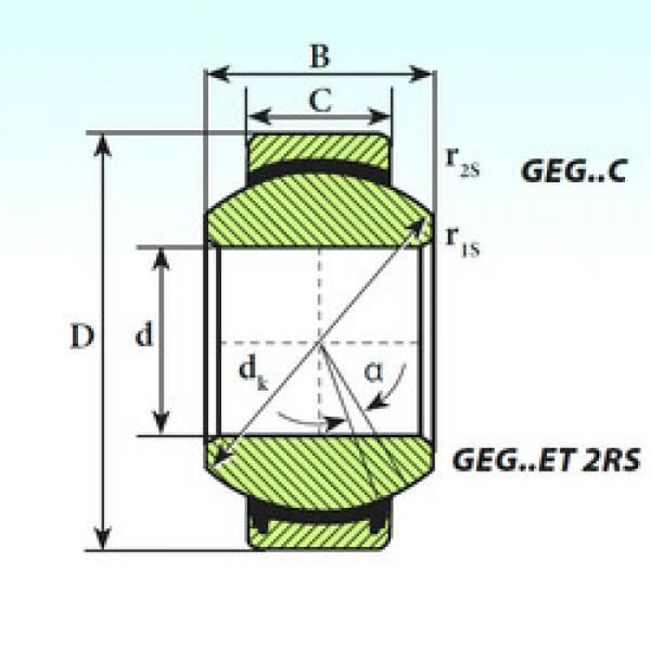 Bearing GEG 20 C ISB #5 image